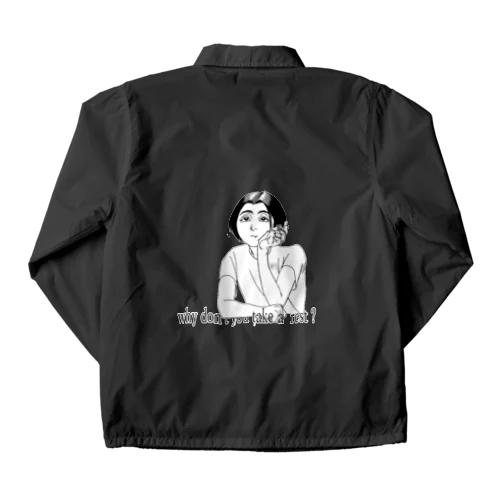 黄昏れる女子 Coach Jacket