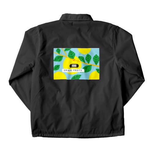 EASY GRAPE FRUITS Coach Jacket