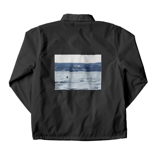 流氷と鳥 Coach Jacket