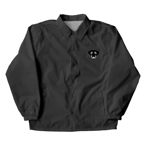 黒パグ_シンプルver. Coach Jacket