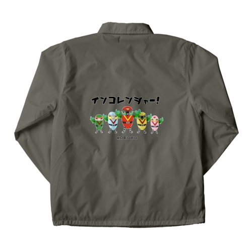 ROBOBO「インコレンジャー」 Coach Jacket
