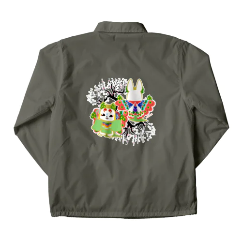 胡蝶の舞　イナホ＆ヤクモ Coach Jacket