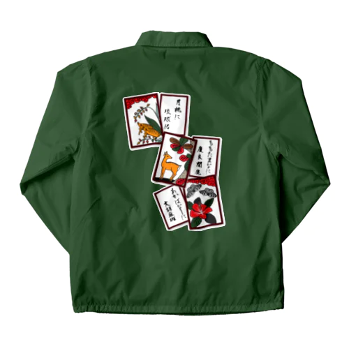  沖縄花札(猪鹿蝶) Coach Jacket