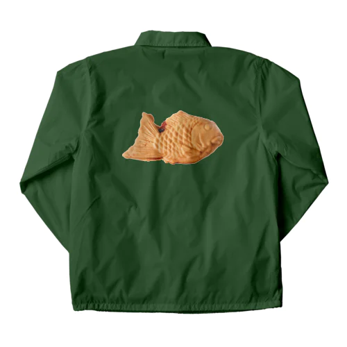 背中にもTAIYAKI Coach Jacket