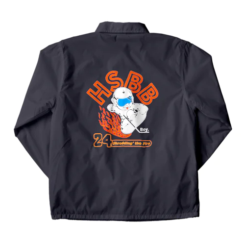 Hinotama snow board boy Coach Jacket