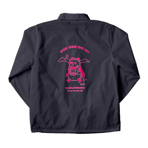 トレイルランパンダ【YOU CAN DO IT!】 Coach Jacket