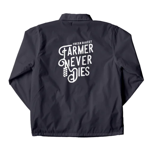 【New】FARMER NEVER DIES series コーチジャケット