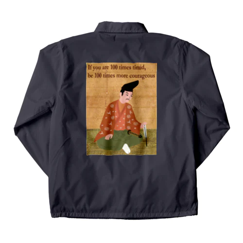  遮那王 像(背景ありVr) Coach Jacket