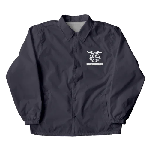 各色 白ロゴ コーチジャケット Coach Jacket