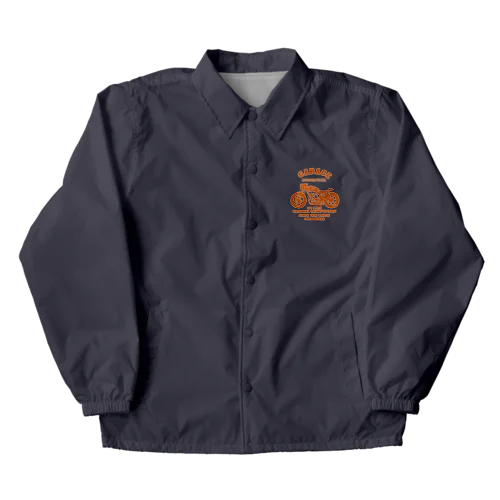 武骨なバイクデザイン orange Coach Jacket