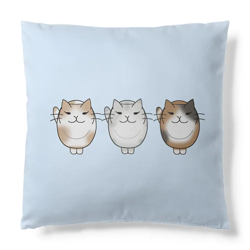 かまちょにゃんこ　トリオ Cushion