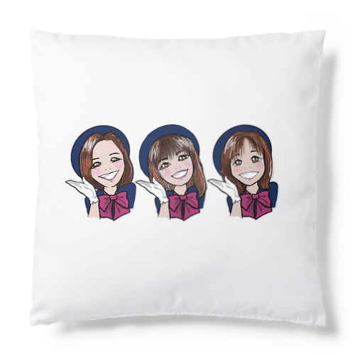 はぴねすチャンネルロゴグッズ Cushion