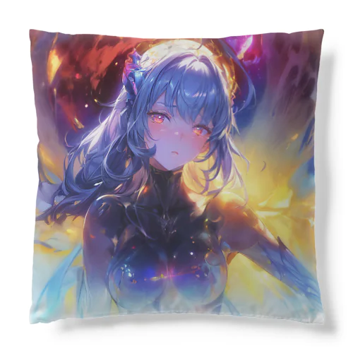 宇宙（そら）から姿を見せる美少女 Cushion