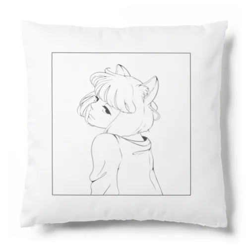 見返り美猫(ver.BOSEN) Cushion