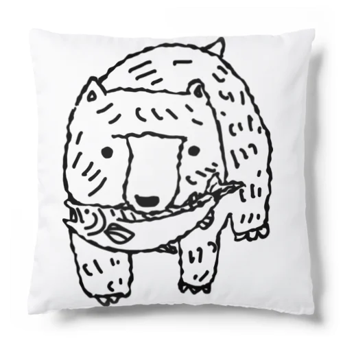 ヒグマの子　「キムンカムイ君」1カラー Cushion