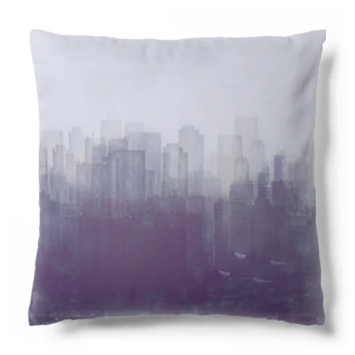 monotone city Cushion