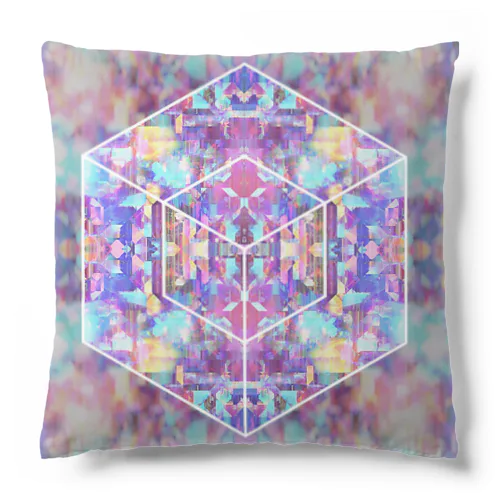 Holographic cube Cushion