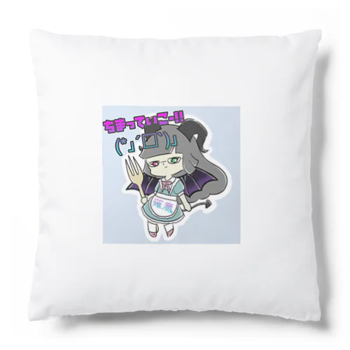 薙魔メイド ブルー Cushion