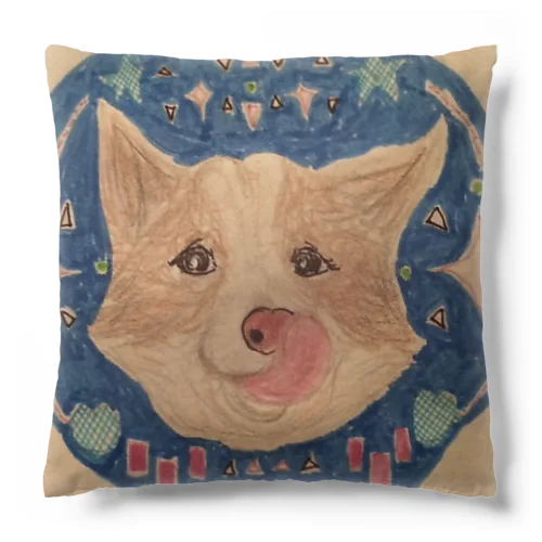 犬のまめちゃん Cushion