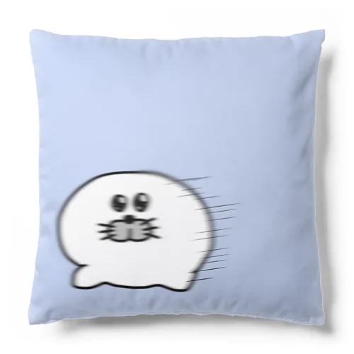 スライディングアザラシ（キュウちゃん） Cushion