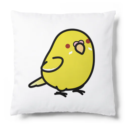 （両面）セキセイインコ Chubby Bird Cushion