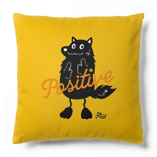 ポジティブ犬 Cushion