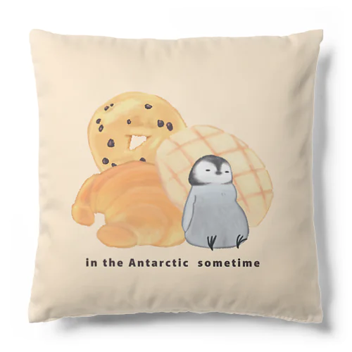 ペンギンとパン Cushion