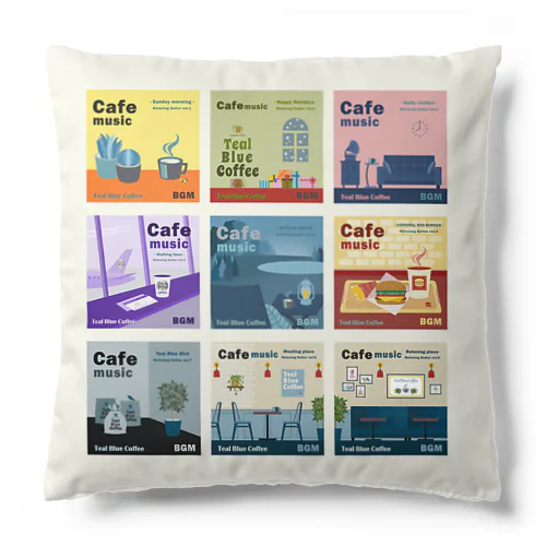 Best of Cafe music Cushion