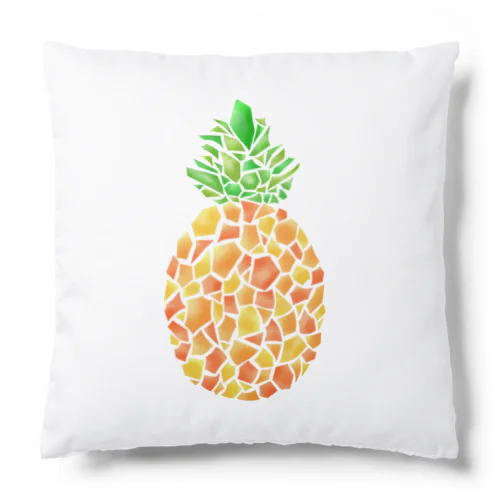 クラッシュタイルのパイナップル Cushion