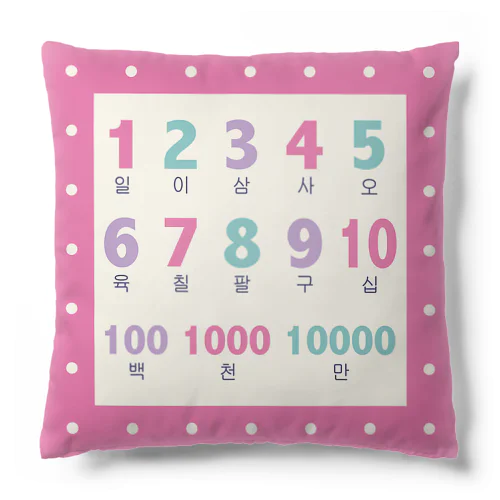 ハングル数字 Cushion