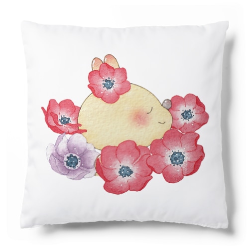 アネモネのことば・赤 Cushion