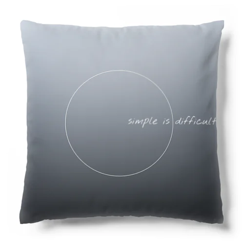 s.i.d.  simple is  difficultクッション Cushion