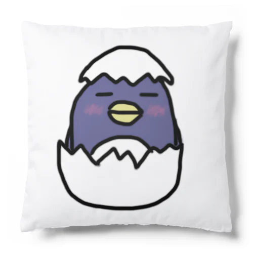 くすんだぺんぎん(殻付き) Cushion