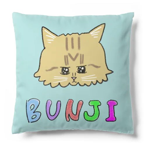 水色ぶんぶん Cushion