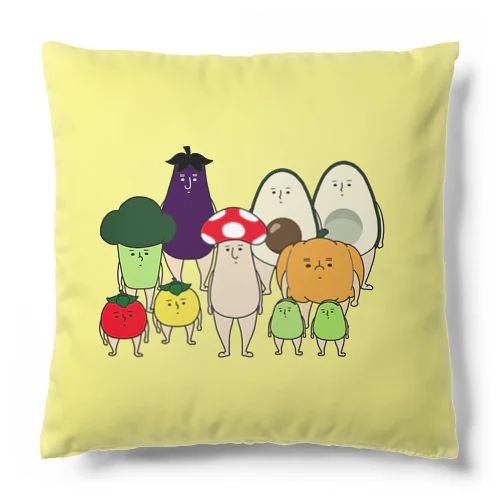 大集合クッション(黄色) Cushion