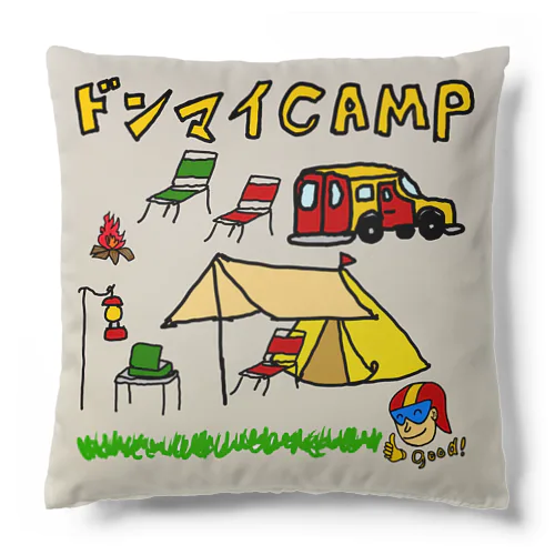 ドンマイキャンプ　ドンマイくん Cushion