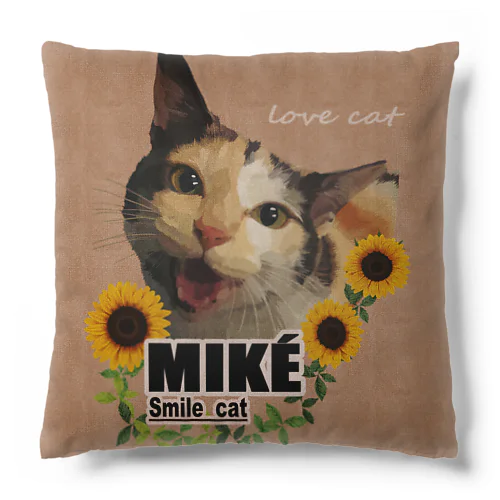 smile　cat Cushion