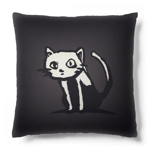 ビンテージ風のねこ Cushion