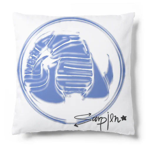 scorpion★BLUE Cushion