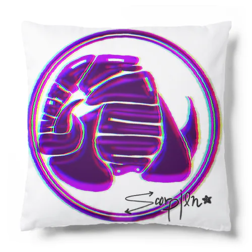 scorpion★purple Cushion