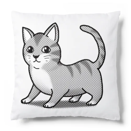 マンチカン 黒 Cushion