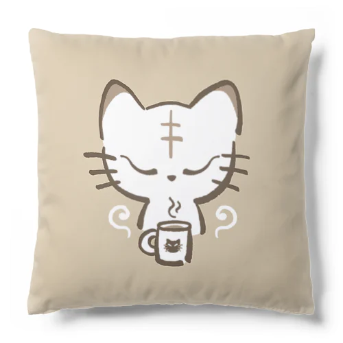 ②子猫シャムのカフェタイム Cushion