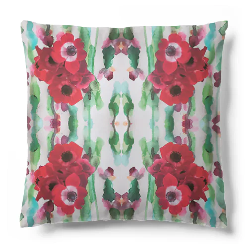 with flowers  Cushion