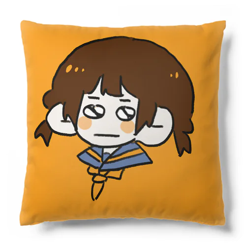 不機嫌なもみじまる Cushion