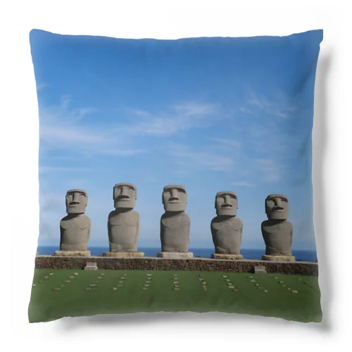 モヤイ像の風景 Cushion