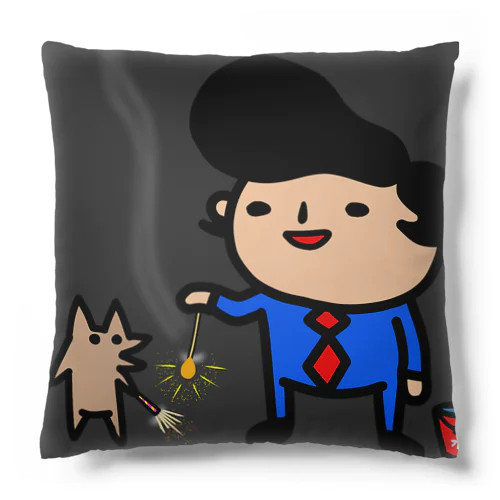 夏は花火大会 Cushion