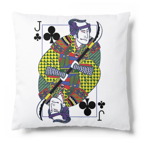 浮世絵トランプ/ジャック Cushion