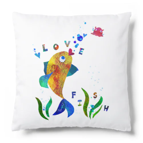 Love fish! Cushion