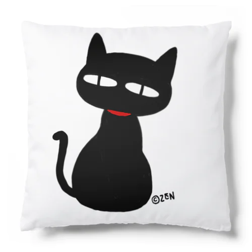 黒猫のKWU Cushion