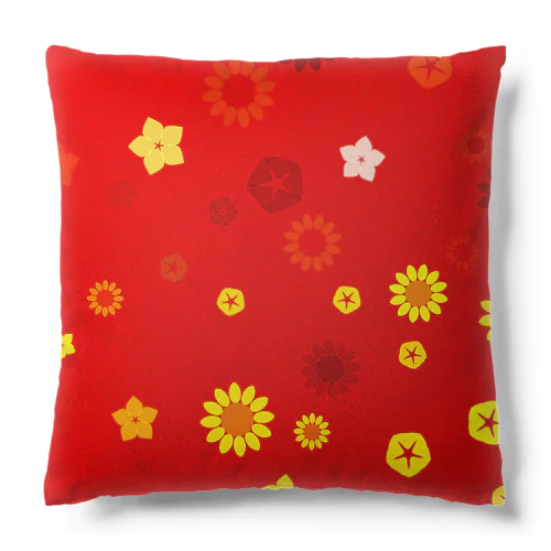 ジェネラティヴ夏のお花くん Cushion